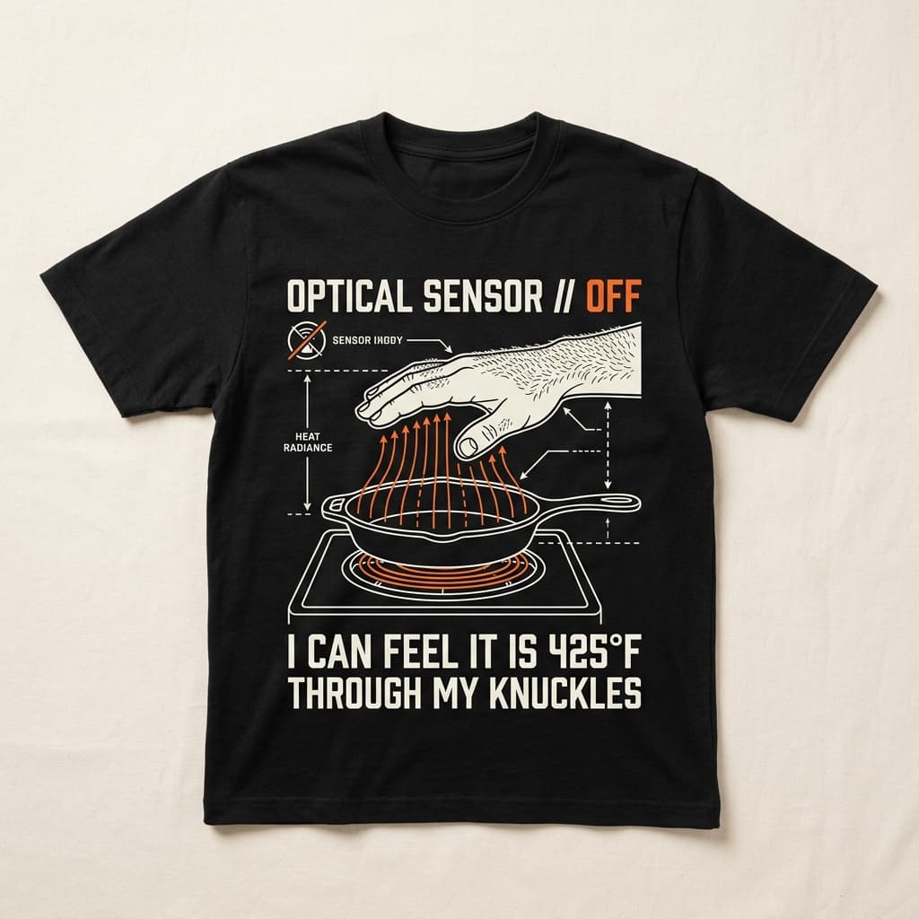 Knuckle Thermal Radiation Sensor Tee