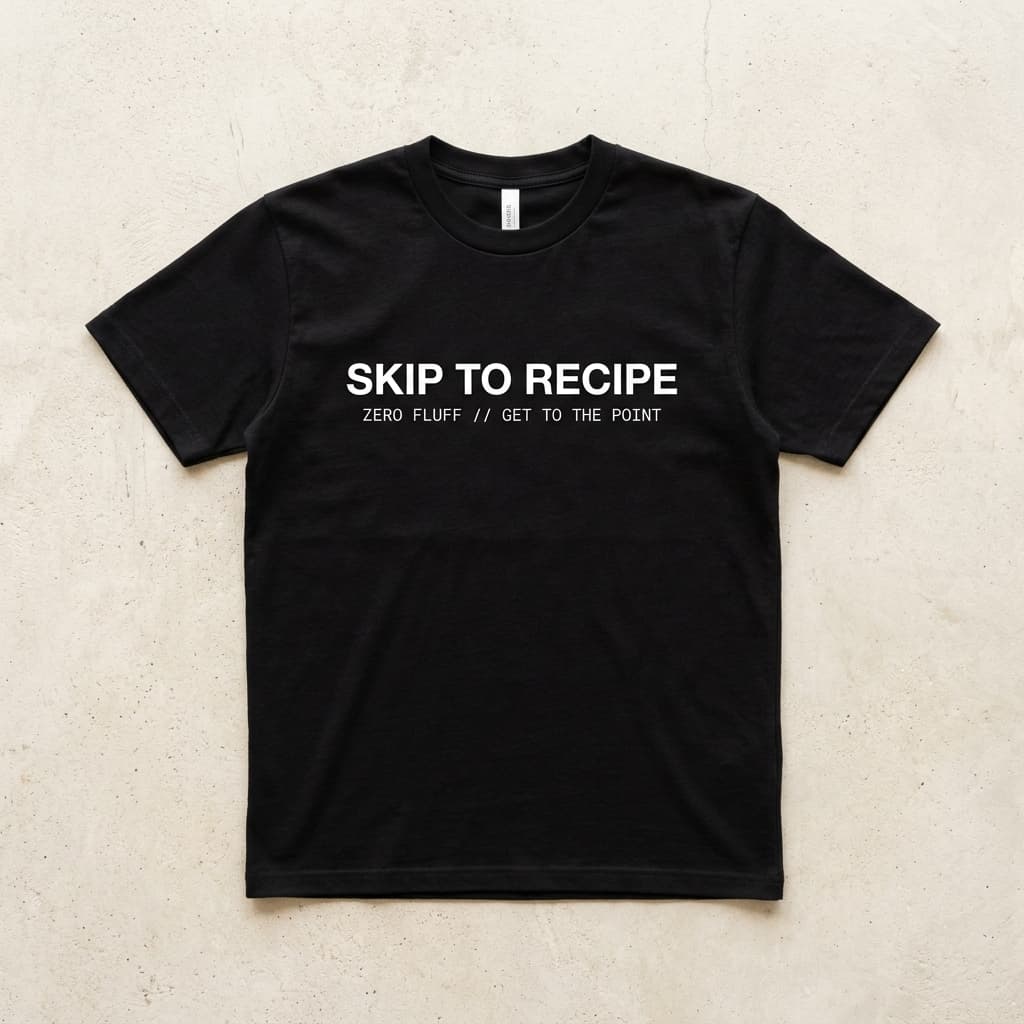 Skip to Recipe Heavyweight Tee