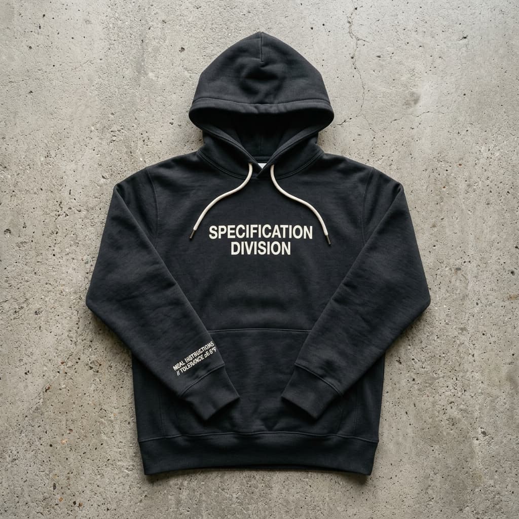 Specification Division Heavyweight Hoodie
