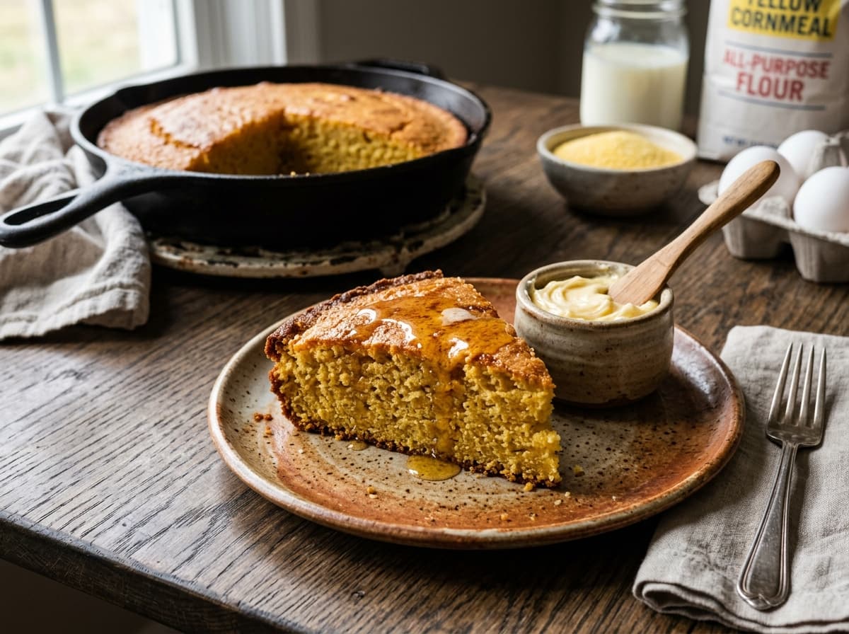 Cast Iron Skillet Cornbread