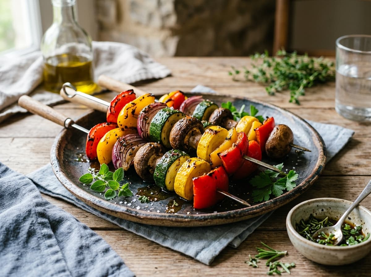 Grilled Vegetable Skewers