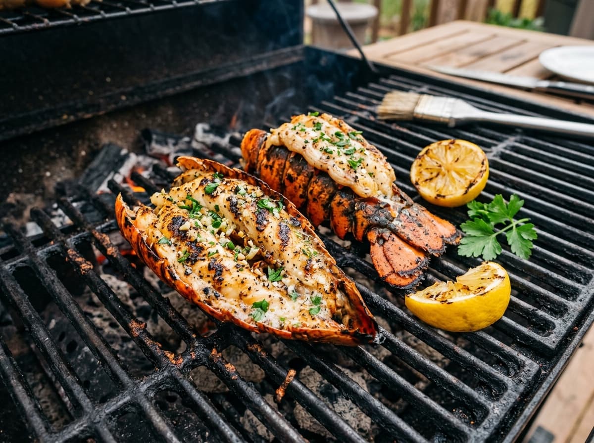 Grilled Lobster Tails