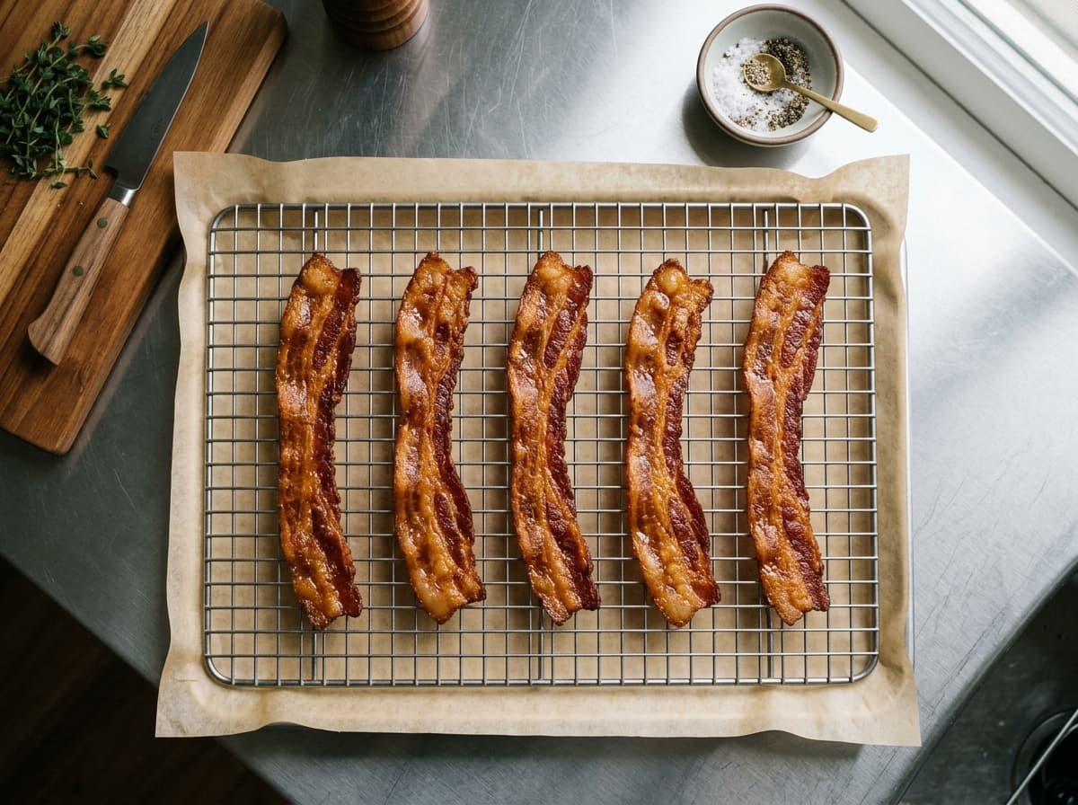 Air Fryer Bacon (No Splatter)