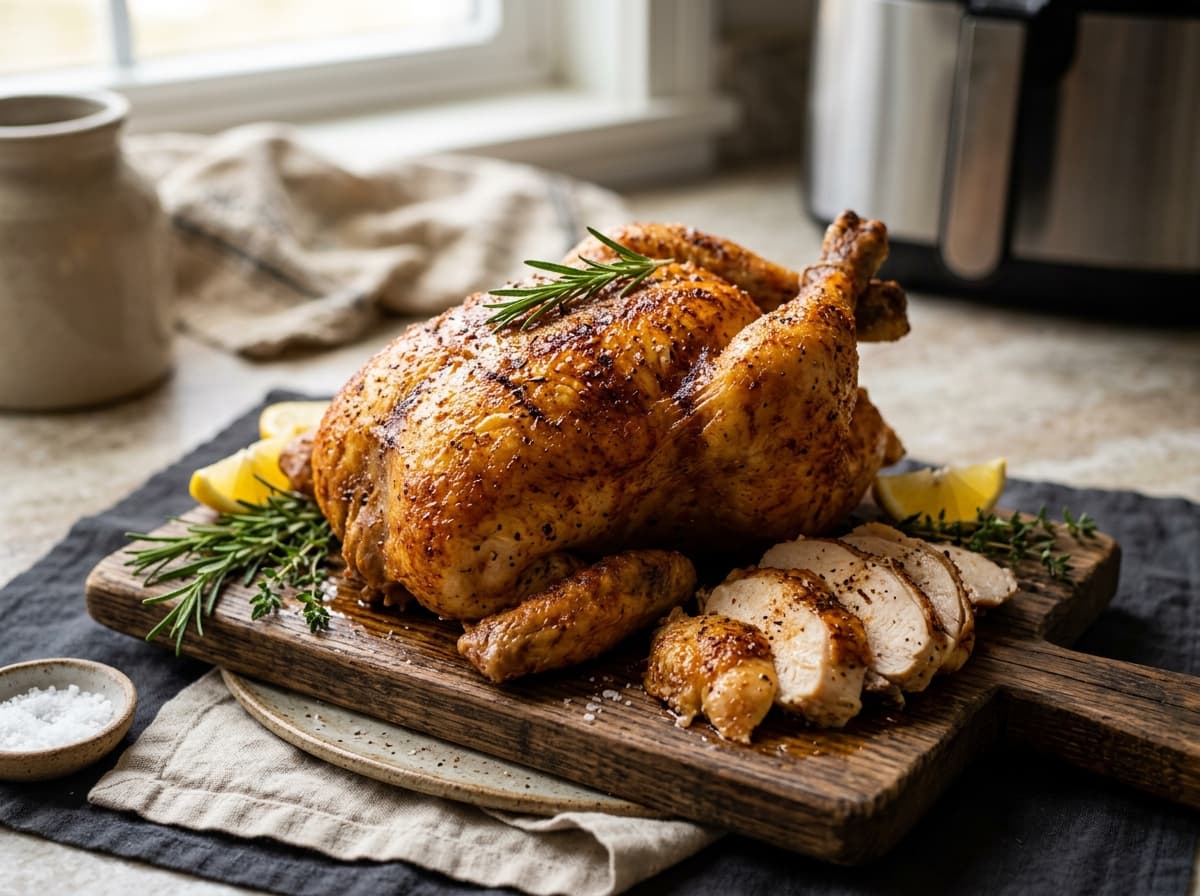 Air Fryer Whole Chicken