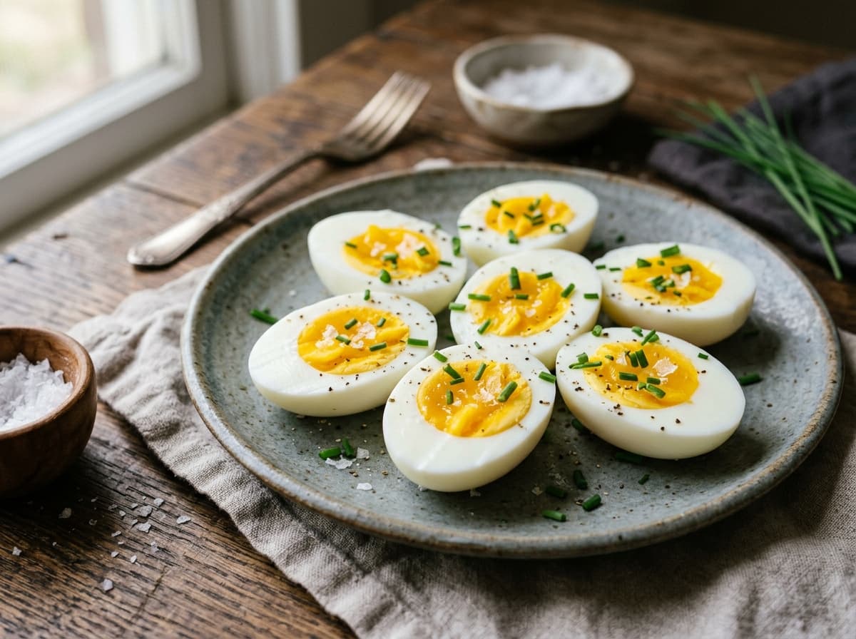 Perfect Hard Boiled Eggs (Peel-Every-Time Method)