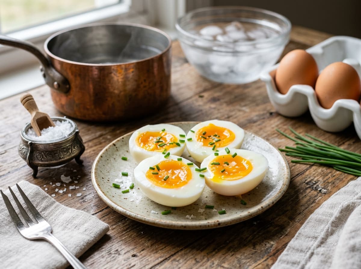 Perfect Soft-Boiled Eggs (6:30 Method)