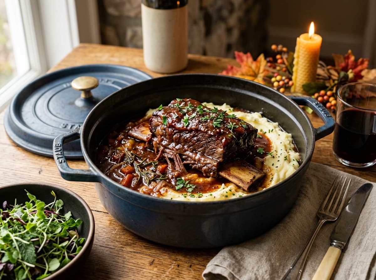Dutch Oven Braised Short Ribs