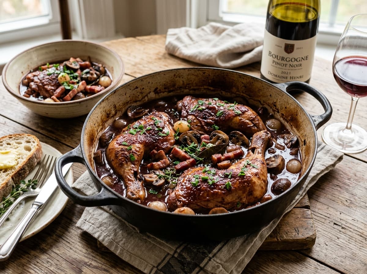 Dutch Oven Coq au Vin