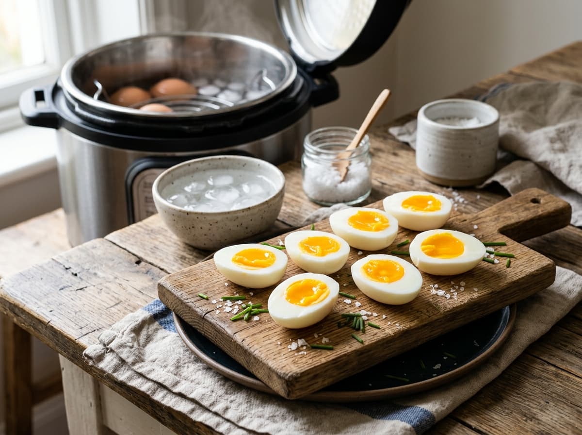 Instant Pot 5-5-5 Hard Boiled Eggs