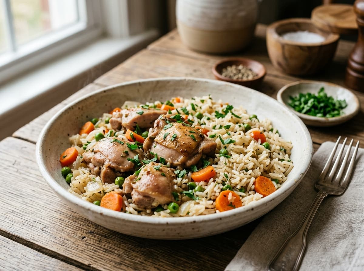Instant Pot Chicken and Rice