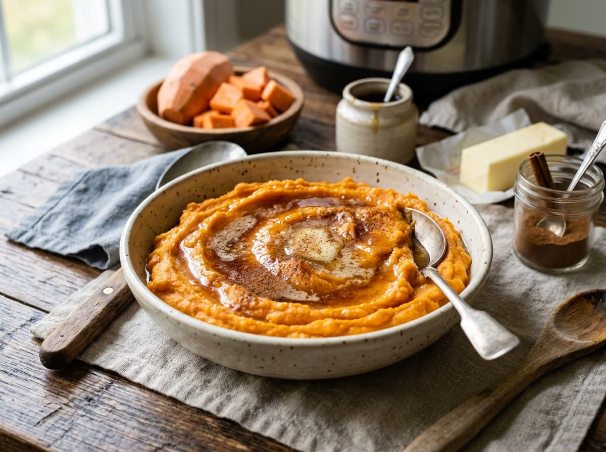 Instant Pot Mashed Sweet Potatoes