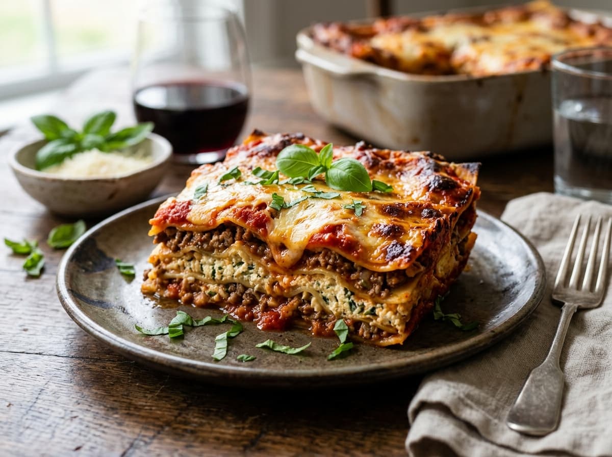 Oven Baked Lasagna