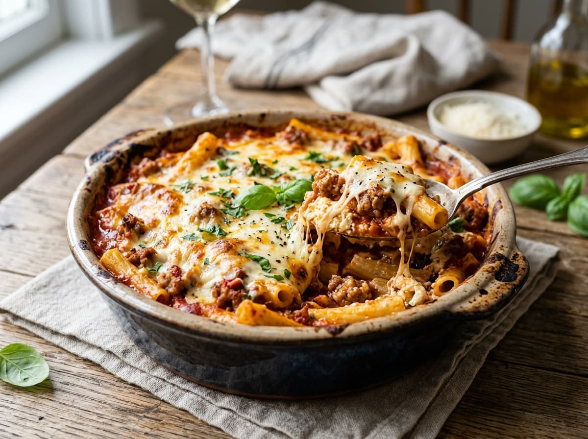 Oven Baked Ziti