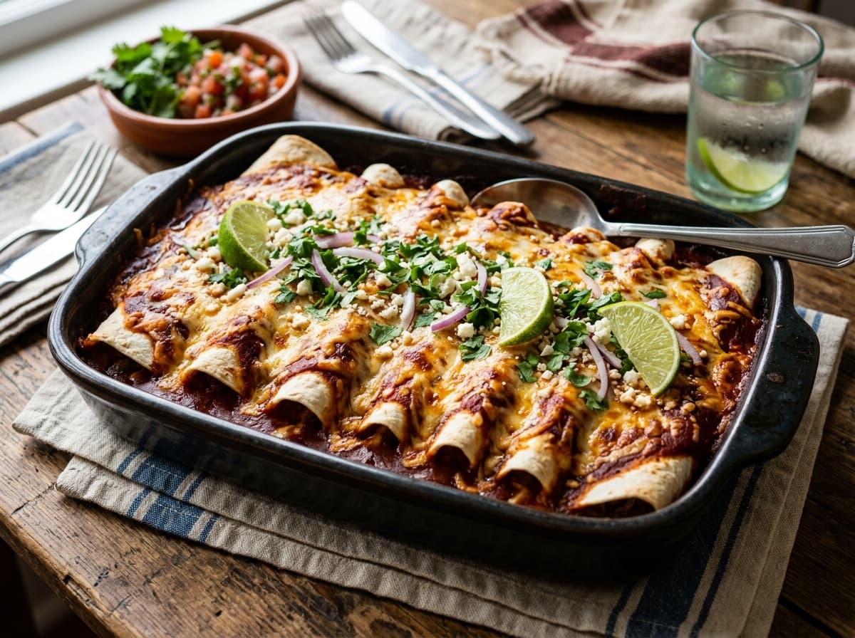Oven Classic Beef Enchiladas