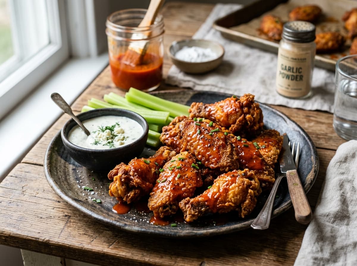 Oven Crispy Baked Chicken Wings