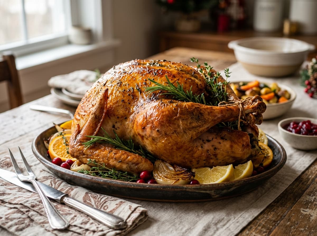 Oven Roasted Whole Turkey