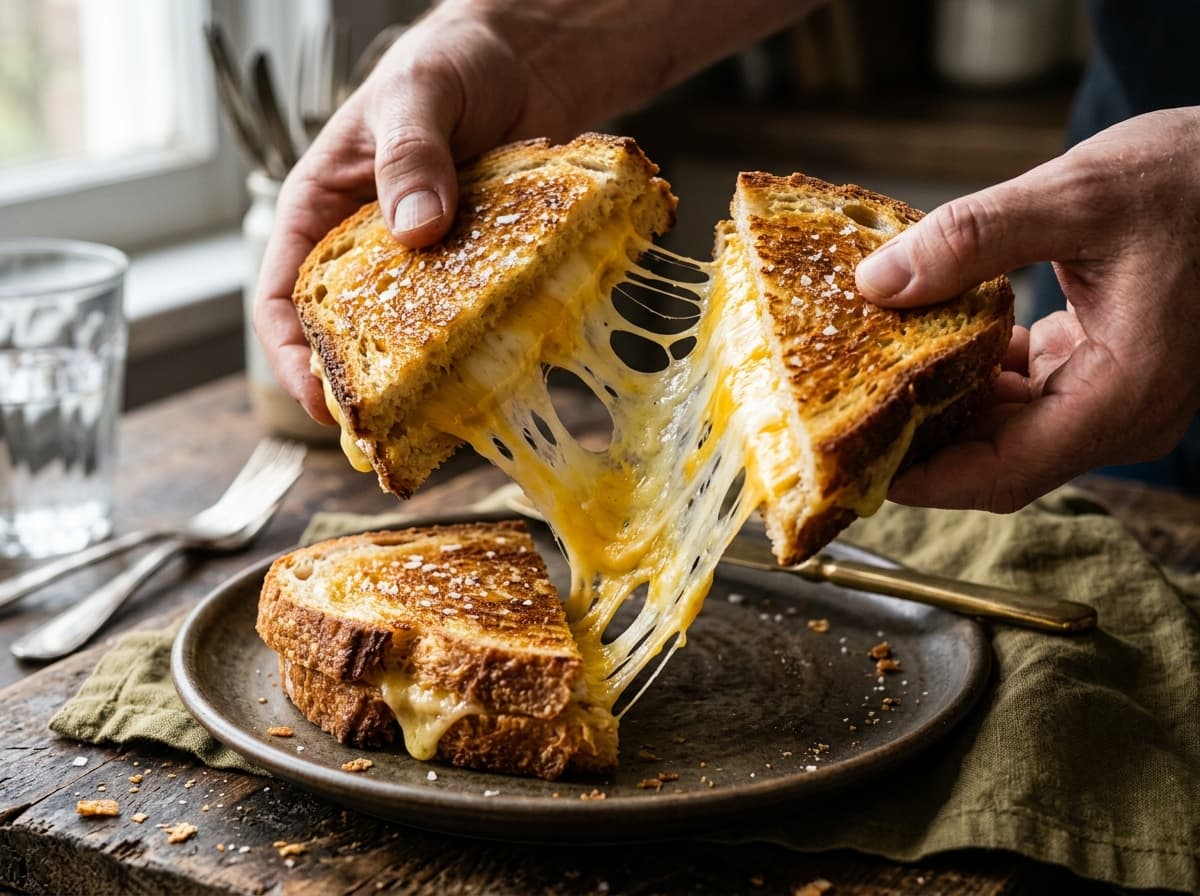 Skillet Ultimate Grilled Cheese