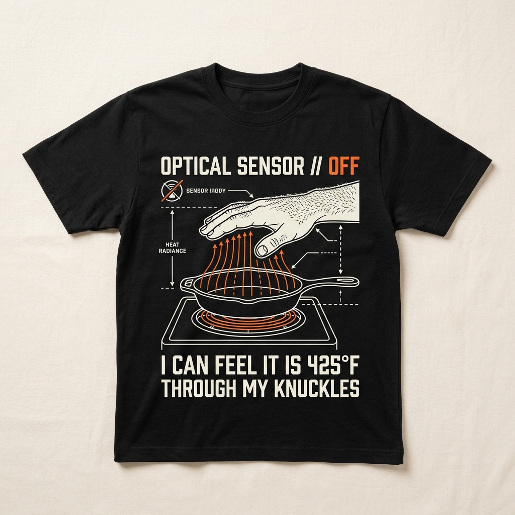 Knuckle Thermal Radiation Sensor Tee
