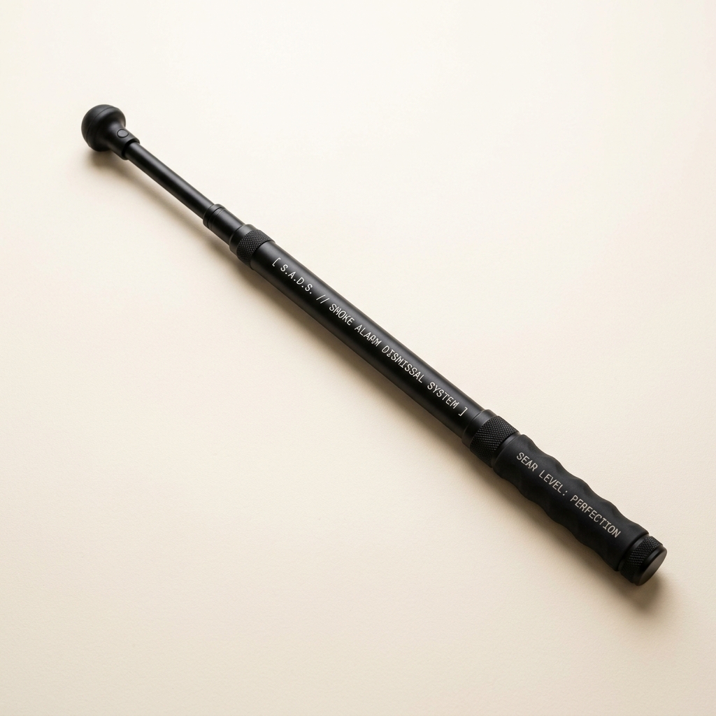Smoke Alarm Dismissal Stick (S.A.D.S. Crust Poker)