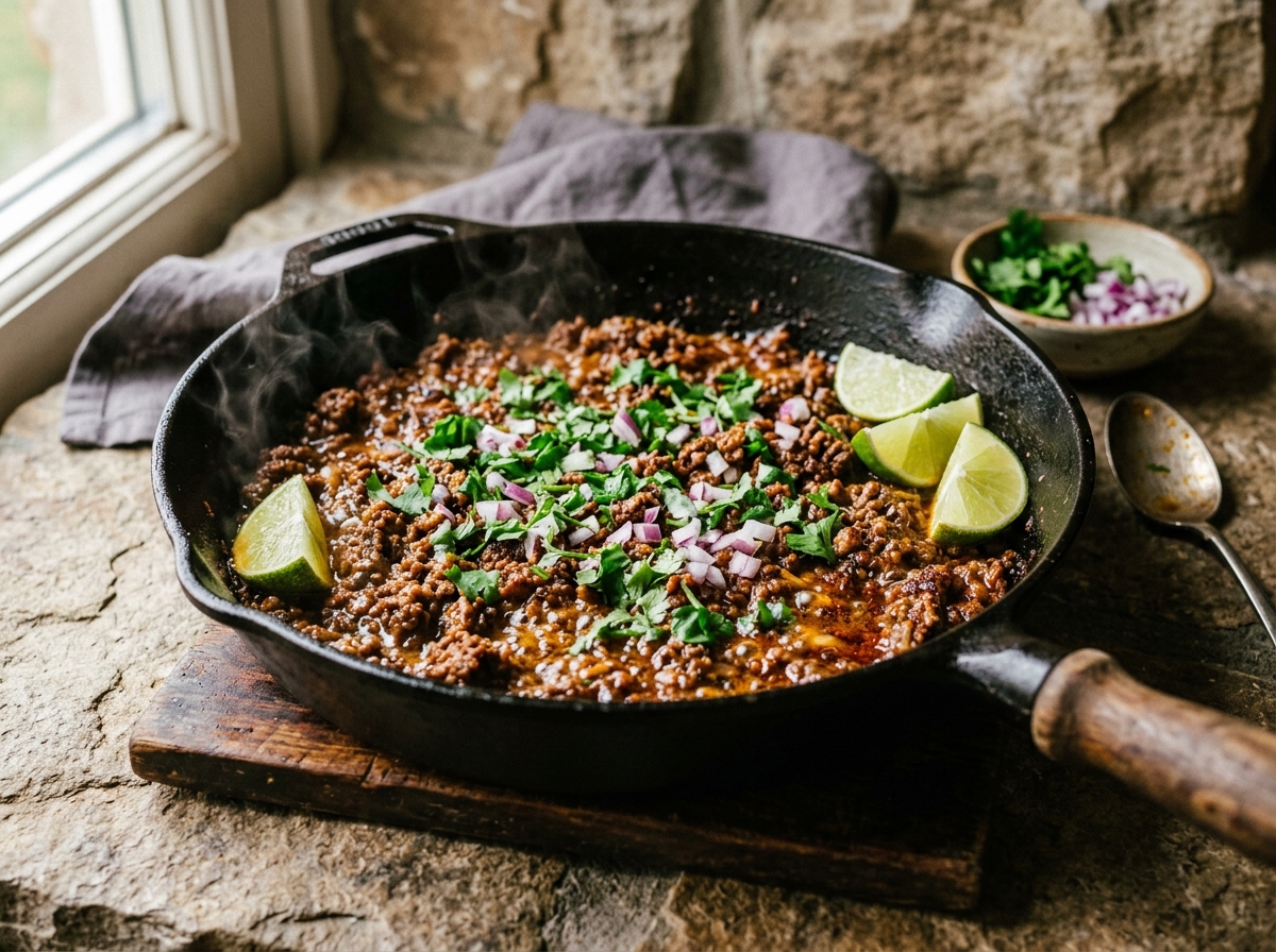 15-Minute Skillet Ground Beef Taco Meat