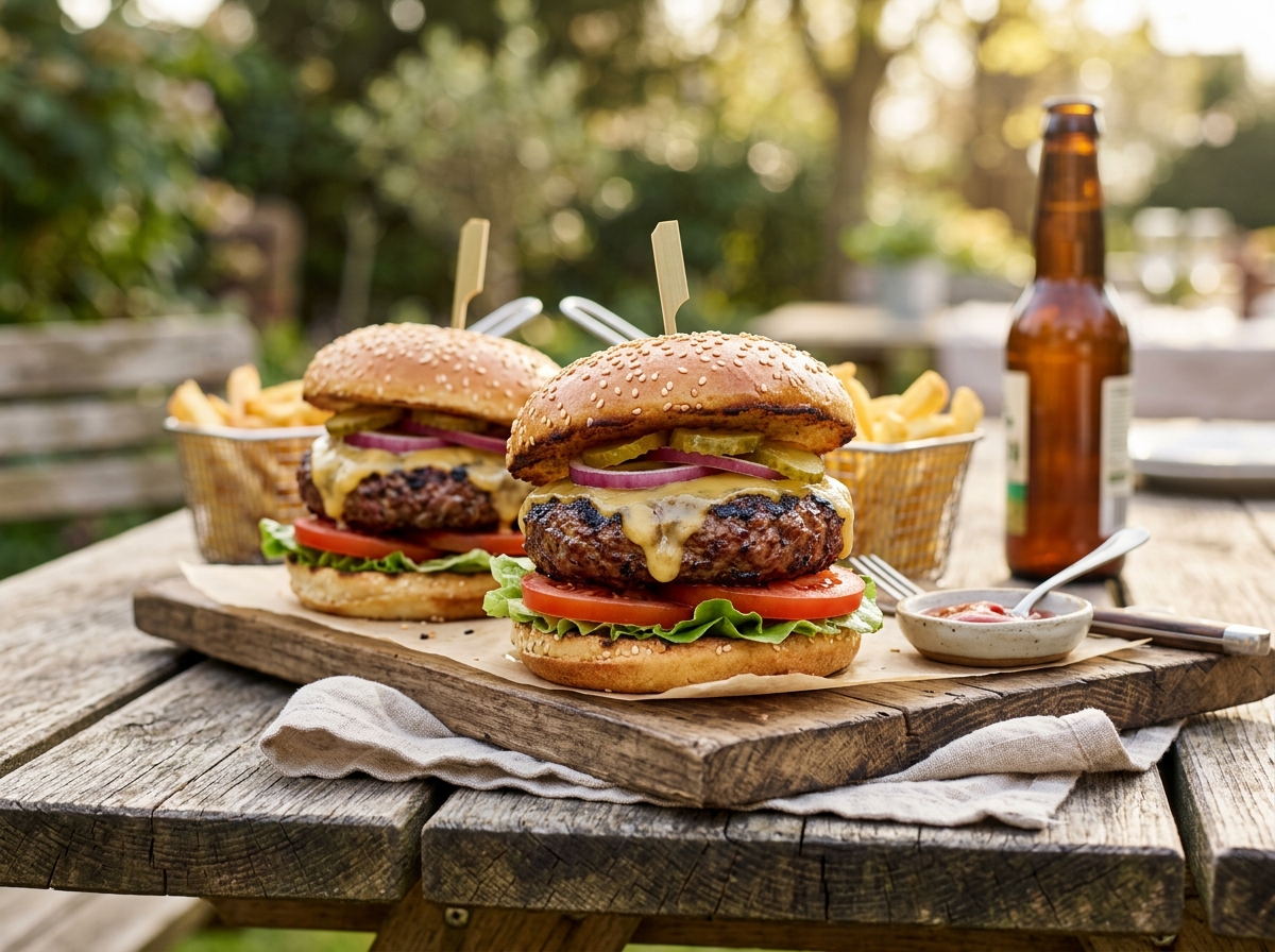 Backyard Grilled Burgers (The Baseline)