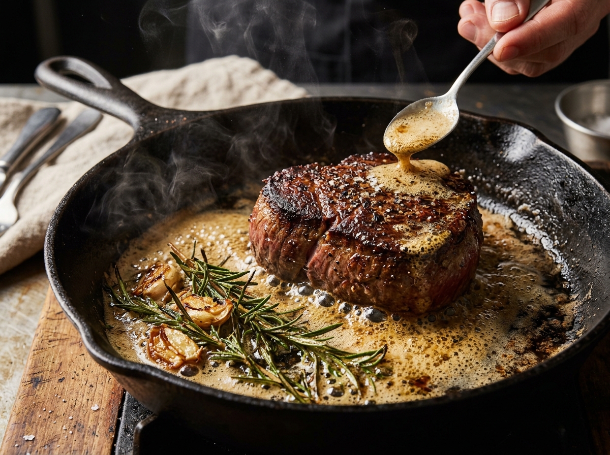 Cast Iron Filet Mignon