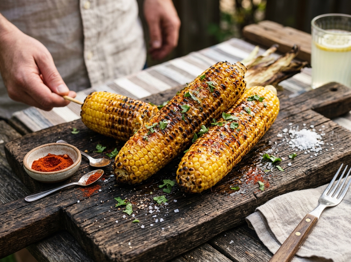 Grilled Corn on the Cob