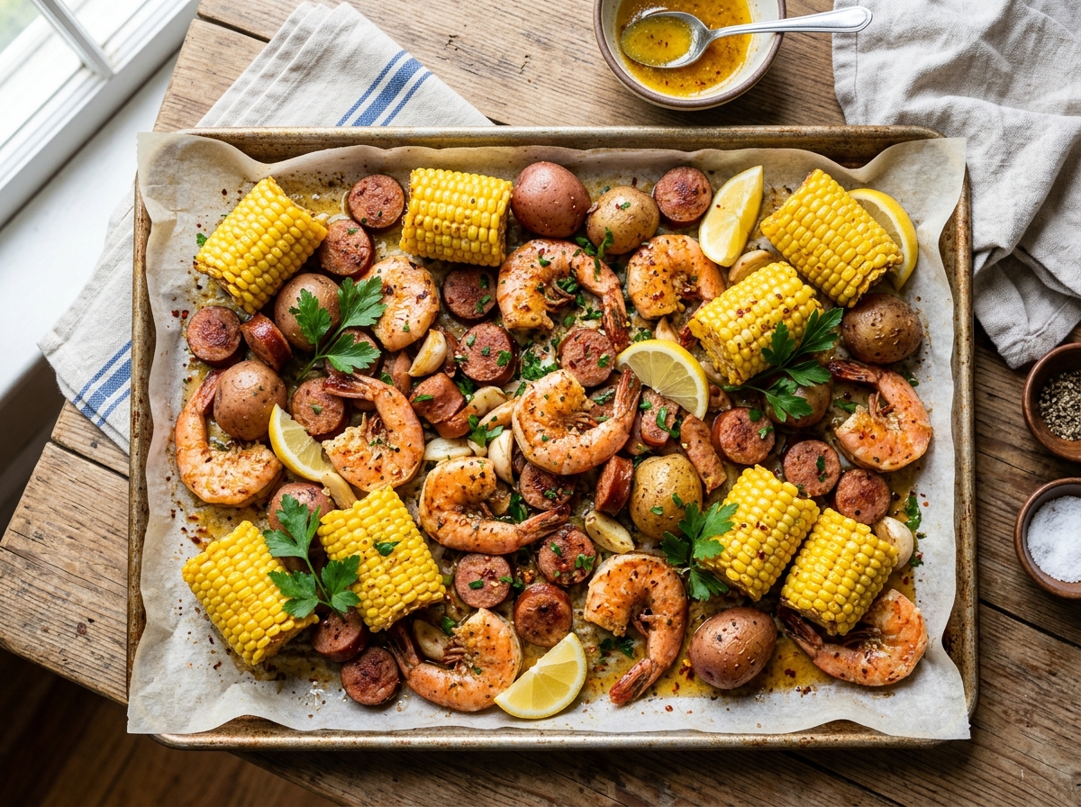 Sheet Pan Shrimp Boil (No Giant Pot)
